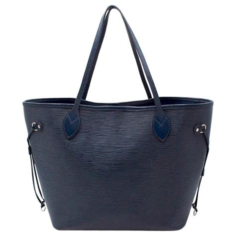 louis vuitton bag navy blue|Louis Vuitton blue neverfull.